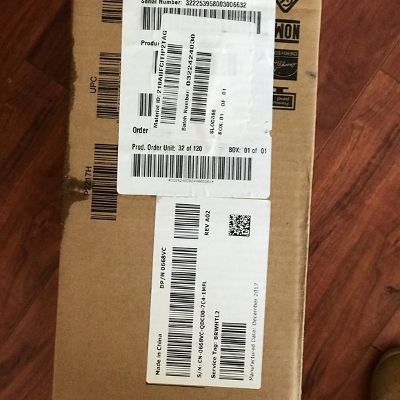 Dell Other Dell Laptop Box Size 4x22 No Laptopjust The Box Poshmark